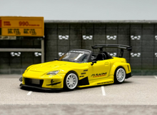 Load image into Gallery viewer, MT 1:64 JDM Yellow S2000 AP1 JS Racing Sports Model Diecast Metal Car New Collection
