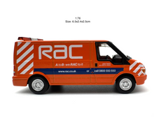 Load image into Gallery viewer, 1:76 2003 Orange Transit MK4 RAC Service Mini Van Model Diecast Metal Car New Collection
