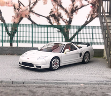 Load image into Gallery viewer, HJ 1:64 JDM White NSX-R NA2 DK Tsuchiya Sports Model Diecast Metal Car New
