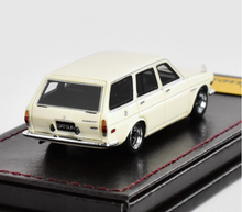 Load image into Gallery viewer, IG 1:64 White Datsun Wagon Bluebird 510 Sports Model Diecast Resin Car New
