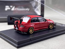 Load image into Gallery viewer, FY 1:64 Red Lancer EVO Evolution 9 IX Widebody Sports Model Diecast Metal Car
