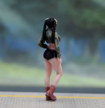 Load image into Gallery viewer, 1:64 Painted Figure Model Miniature Resin Sand Diorama Cool Pretty Girl Beauty
