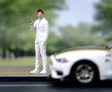 Load image into Gallery viewer, 1:64 Painted Figure Model Miniature Resin Diorama Sand Man Standing Casual Suit New Collection
