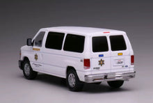 Load image into Gallery viewer, 1:64 596 White LA Sheriff E350 Super Duty Wagon Van Model Diecast Metal Car
