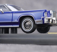 Load image into Gallery viewer, Sunstar 1:64 Blue 1979 Lincoln Continental Town Model Diecast Metal Car New Collection
