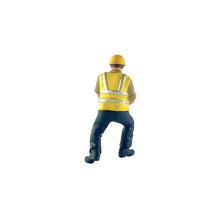 Load image into Gallery viewer, 1:64 Painted Figure Mini Model Miniature Resin Diorama Contruction Worker Sand
