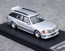 Load image into Gallery viewer, Mortal 1:64 Silver S124 MODEII EVO2 Sports Wagon Model Diecast Metal Car New Collection
