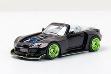 Load image into Gallery viewer, RM 1:64 Black S2000 AP2 Widebody Sports Model Diecast Metal Car New Collection
