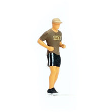Load image into Gallery viewer, 1:64 Painted Figure Mini Model Miniature Resin Diorama Toy Running Sport People
