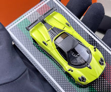 Load image into Gallery viewer, U2 1:64 Green Zonda Tricolore Racing Sports Model Diecast Resin Car New Collection
