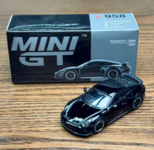 Load image into Gallery viewer, Minigt 1:64 Black 911 Dakar Sports Model Diecast Metal Car New Collection
