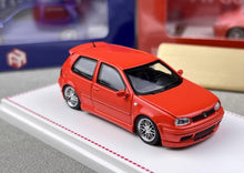 Load image into Gallery viewer, FH 1:64 Orange VW Golf GTI MK4 2 Doors Coupe Sport Model Diecast Metal Car New
