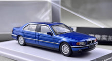 Load image into Gallery viewer, DCM 1:64 Blue 1998-01 E38 L7 728il Luxury Sedan Model Diecast Metal Car New Collection
