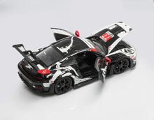 Load image into Gallery viewer, DK 1:64 Black White Dragon 911 GT3 RS Sports Open Model Diecast Metal Car New Collection
