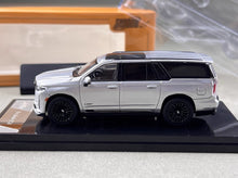 Load image into Gallery viewer, Shadow 1:64 Silver Escalade Full Sized SUV ESV Model Diecast Metal Car New Collection
