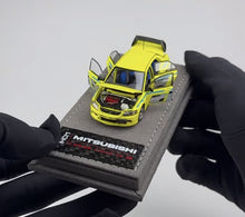 Load image into Gallery viewer, IHCM 1:64 Yellow Lancer EVO IX GSR Paul Sport Open Model Diecast Metal Car New Collection
