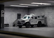 Load image into Gallery viewer, MVA 1:64 Gray Bearcat G3 AFV Armored Vehicle Police Figures Model ABS Car New Collection
