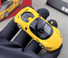 Load image into Gallery viewer, BBR 1:64 Yellow 296 GTB Hard Top Racing Sports Model Diecast Metal Car New Collection
