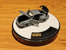 Load image into Gallery viewer, PGM 1:64 Gray 911 RWB 930 Round Classic Sports Model Diecast Metal Car New Collection
