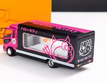 Load image into Gallery viewer, GCD 1:64 Pink Fuso Fighter Outriggers Raised Truck Model Diecast Metal Car New Collection
