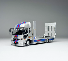 Load image into Gallery viewer, GCD 1:64 Silver Fuso Fighter MK2 Tow Trailer Truck Model Diecast Metal Car New Collection
