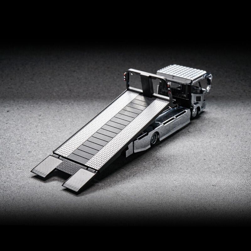MT 1:64 JDM Dekotora Flatbed Tow Truck Sports VIP Model