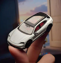 Load image into Gallery viewer, AF 1:64 White Taycan Tturbo S Cross Turismo Sports Model Diecast Metal Car New Collection
