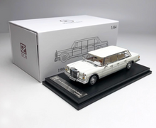 Load image into Gallery viewer, DCM 1:64 White 1966 S600 Pullman Luxury Limousine Model Diecast Metal Car New
