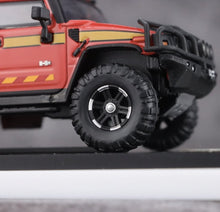 Load image into Gallery viewer, MK 1:64 Red H2 Animal Rescue Vehicle ORV Model Diecast Metal Car New Collection
