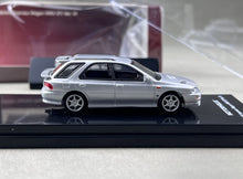 Load image into Gallery viewer, MH 1:64 Silver Impreza WRX STI Wagon VI Sports Model Diecast Metal Car New Collection
