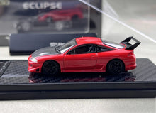 Load image into Gallery viewer, Transcend 1:64 Red Carbon Eclipse GS Coupe Sports Model Diecast Metal Car New Collection
