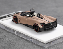 Load image into Gallery viewer, 1:64 Flame Gold Huayra BC Convertible Sports Model Diecast Resin Car New Collection
