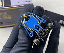 Load image into Gallery viewer, Liberty 1:64 Yellow 3 Wheeled Motorcycle Sports Model Diecast Metal Car New Collection
