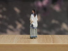 Load image into Gallery viewer, 1:64 Painted Figure Model Miniature Resin Diorama Sand Girl Qipao Vtintage Lady
