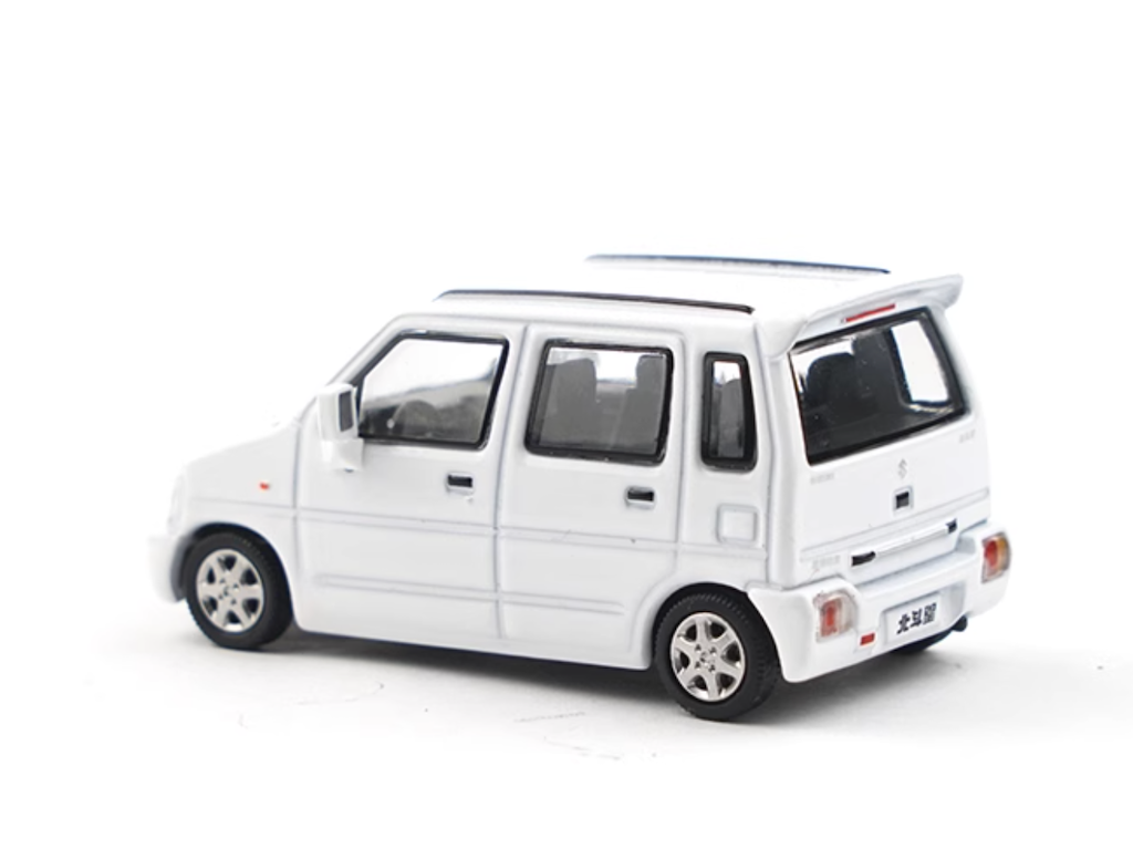 XCARTOYS 1 64 JDM White Suzuki Wagon R Hatchback Sports Model Toy