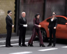 Load image into Gallery viewer, 1:64 Painted Figure Model Miniature Resin Diorama Toy Sand Bodyguard Security
