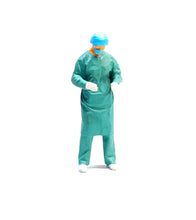 Load image into Gallery viewer, 1:64 Painted Figure Mini Model Miniature Resin Diorama Operating Doctors Patient
