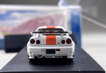Load image into Gallery viewer, Fuji 1:64 White Gulf Skyline GTR R34 Z-Tune Sports Model Diecast Metal Car New Collection
