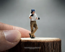 Load image into Gallery viewer, 1:64 Painted Figure Mini Model Miniature Car Scenes Resin Sand Diorama Cool Boy
