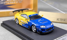Load image into Gallery viewer, TM 1:64 JDM Supra A80Z Spoon Racing Sports Model Diecast Metal Car New Collect
