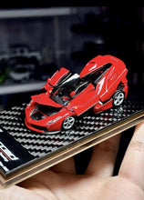 Load image into Gallery viewer, 1:64 GLAMCRAFT Red Lafeerrari Racing Sports Open Model Diecast Metal Car New Collection
