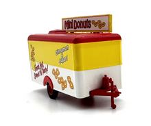 Load image into Gallery viewer, OXFORD 1:76 Mobile Trailer Donuts Cart Vending Vehicle Model Diecast Metal Car New
