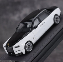 Load image into Gallery viewer, Banana 1:64 Black White Phantom VIII Centenary Model Diecast Metal Car New Collection
