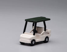 Load image into Gallery viewer, 1:64 Painted Figure Model Miniature Resin Diorama Golf Shuttle Car Scene Sand
