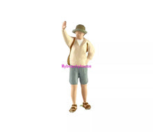 Load image into Gallery viewer, 1:64 Painted Figure Model Miniature Resin Diorama Sand Camping Outdoor Hiking B
