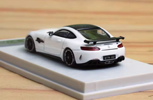 Load image into Gallery viewer, MJ 1:64 White AMG GTR Coupe Super Racing Sport Model Diecast Metal Car New Collection
