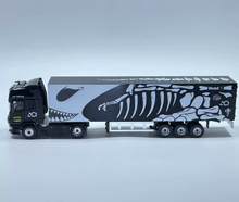 Load image into Gallery viewer, CC 1:64 Black Dinosaur Scania Container Truck Model Diecast Metal Car New Collection
