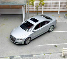 Load image into Gallery viewer, Masdi 1:64 Silver A8L D3 Luxury Sedan Sports Model Diecast Metal Car New Collection
