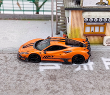 Load image into Gallery viewer, Fuelme 1:64 Orange Mansory F8XX Racing Sports Model Diecast Resin Car New
