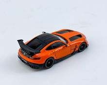 Load image into Gallery viewer, Tarmac 1:64 Orange AMG GT Black Series Sports Model Diecast Metal Car New Collection
